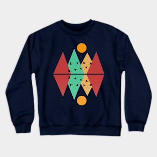 Moon Over Four Peaks #3 Crewneck Sweatshirt